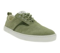 leichte GROUNDIES Barfußschuhe La Paz Damen Low-Top Mesh-Sneaker mit TrueSense Sohle nachhaltige und vegane Schnür-Schuhe GND-130264 in Rosa oder Khaki