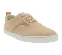 leichte GROUNDIES Barfußschuhe La Paz Damen Low-Top Mesh-Sneaker mit TrueSense Sohle nachhaltige und vegane Schnür-Schuhe GND-130264 in Rosa oder Khaki