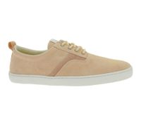 leichte GROUNDIES Barfußschuhe La Paz Damen Low-Top Mesh-Sneaker mit TrueSense Sohle nachhaltige und vegane Schnür-Schuhe GND-130264 in Rosa oder Khaki