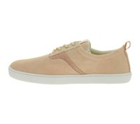 leichte GROUNDIES Barfußschuhe La Paz Damen Low-Top Mesh-Sneaker mit TrueSense Sohle nachhaltige und vegane Schnür-Schuhe GND-130264 in Rosa oder Khaki