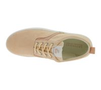 leichte GROUNDIES Barfußschuhe La Paz Damen Low-Top Mesh-Sneaker mit TrueSense Sohle nachhaltige und vegane Schnür-Schuhe GND-130264 in Rosa oder Khaki