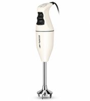 ESGE-Zauberstab M100 Exklusiv Stabmixer 120W 3-teiliges Set mit Multimesser & Wandhalter **B-Ware – geprüft & funktionell einwandfrei** in Weiß