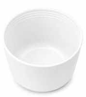 Duo Tableware Salatbecher TO-GO 2-stöckig mit Dressing-Behälter und Kühlakku Becher 625ml **B-Ware – geprüft & funktionell einwandfrei** Weiß