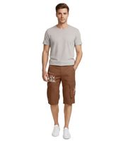 Short cargo bermuda décontracté pour homme FQ1924 Mael, pantalon d'été en coton, réf. 21900196 181018, bleu ou marron