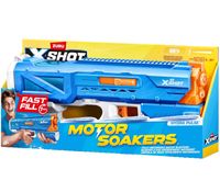 ZURU X-SHOT Motor Soaker Wasserpistole HYDRA PULSE voll motorisierter Wasserblaster 650 ml mit wiederaufladbare Batterie **B-Ware – geprüft & funktionell einwandfrei** Bunt