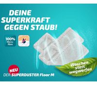 LEIFHEIT Super Duster Floor Staubbezug M 33 cm **B-Ware – geprüft & funktionell einwandfrei** Weiß
