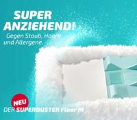 LEIFHEIT Super Duster Floor Staubbezug M 33 cm **B-Ware – geprüft & funktionell einwandfrei** Weiß