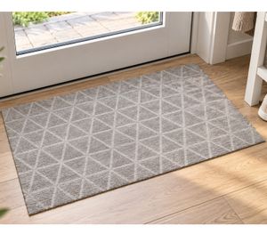 andiamo Sauberlaufmatte 67 x 120 cm Schutzfangmatte für den Haus **B-Ware – geprüft & funktionell einwandfrei** RR14021707_03 Grau