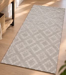andiamo Sauberlaufmatte 67 x 120 cm Schutzfangmatte für den Innen **B-Ware – geprüft & funktionell einwandfrei** RR14021708_04 Grau