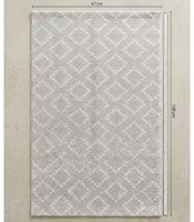 andiamo Sauberlaufmatte 67 x 120 cm Schutzfangmatte für den Innen **B-Ware – geprüft & funktionell einwandfrei** RR14021708_04 Grau