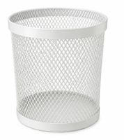 Kitease Küchenutensilienhalter aus robustem Metall Gitterdesign Kochbesteckhalter 10,5 × 11 cm **B-Ware – geprüft & funktionell einwandfrei** Weiß