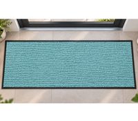 andiamo Fußmatte Turin 80 x 180 cm Schmutzfangmatte für den Haus **B-Ware – geprüft & funktionell einwandfrei** 704132 Türkis