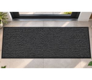 andiamo Fußmatte Turin 80 x 180 cm Schmutzfangmatte für den Haus **B-Ware – geprüft & funktionell einwandfrei** 704133 Anthrazit