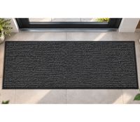 andiamo Fußmatte Turin 80 x 180 cm Schmutzfangmatte für den Haus **B-Ware – geprüft & funktionell einwandfrei** 704133 Anthrazit