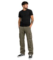 Robuste Build Your Brand Pure Vintage Herren Cargo Hose aus Baumwolle Outdoor- & Arbeitshose mit 8 Taschen in Beige, Camouflage-Grau/Weiß, Camouflage-Grün, Anthrazit oder Oliv-Grün