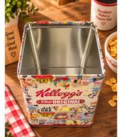 Rechteckige Kellogg’s Aufbewahrungsdose im Retro-Design Vorratsdose ca. 18 x 14 x 10 cm (L × B × H) **B-Ware – geprüft & funktionell einwandfrei** Bunt