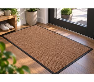 andiamo Fußmatte Turin 80 x 180 cm Schmutzfangmatte für den Haus **B-Ware – geprüft & funktionell einwandfrei** Beige