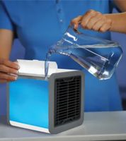 LIVINGTON Luftkühler Arctic Air mit Hydro-Chill-Technologie Verdunstungskühler 3 Geschwindigkeits- und Kühlstufen 10W **B-Ware – geprüft & funktionell einwandfrei** Weiß