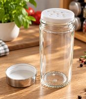 KESPER 8 Gewürzgläser im praktischen Gewürzkarussell aus FSC®-zertifiziertem Bambus ca. 15 x 25,5 x 12,5 cm **B-Ware – geprüft & funktionell einwandfrei** Braun