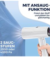 CLEANmaxx AeroTech 4000 Dampfbügler 3 in 1 Heiz-Bügelsohle, Dampf- & Ansaug-funktion **B-Ware – geprüft & funktionell einwandfrei** Weiß