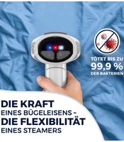 CLEANmaxx AeroTech 4000 Dampfbügler 3 in 1 Heiz-Bügelsohle, Dampf- & Ansaug-funktion **B-Ware – geprüft & funktionell einwandfrei** Weiß