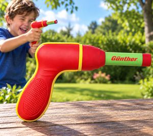 Lanciarazzi Günther Pop Darts **Prodotto di seconda scelta – testato & perfettamente funzionante** Multicolore