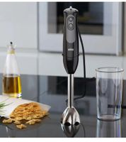 BRAUN MultiQuick 3 MQ 3135 Stabmixer mit SPLASHControl Technologie Inklusive 600-ml-Mix- und Messbecher Pürierstab 900 W **B-Ware – geprüft** Schwarz