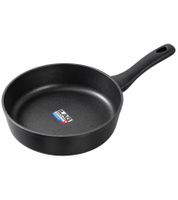 Bratpfanne Ø 24cm Schmorpfanne aus Aluminium mit hochwertiger ILAG Ultimate HL Antihaftbeschichtung Pfanne **B-Ware - geprüft** Schwarz