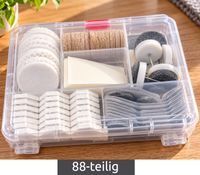 Set di 88 alianti in feltro HAMMERSCHMITT con forme, dimensioni e materiali diversi **Articolo di seconda scelta - Testato** Multicolore