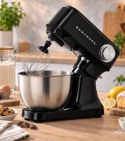 TOWER Standmixer / Küchenmaschine mit 12 Geschwindigkeitsstufen Mixer herausnehmbare 3,5-Liter-Rührschüssel **B-Ware – geprüft** Schwarz