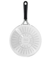 Tefal Schmorpfanne von Jamie Oliver Sautépfanne mit Thermo-Signal®-Technologie Durchmesser 25cm **B-Ware – geprüft** Silber