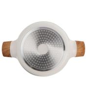 Ø20cm BERGNER Naturally Kochtopf mit hochwertiger Marble+ Antihaftbeschichtung **B-Ware – geprüft** Grau