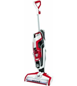 Bissell CrossWave Essential 3-in-1 Nass- und Trockensauger / Bodenreiniger mit zwei-Tank-Technologie Staubsauger Inkl. 236 ml Multi-Surface Reinigungslösung 560 W **B-Ware – geprüft** Weiß/Rot