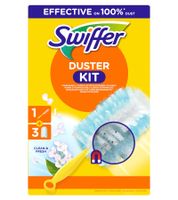 Swiffer Duster Starter Kit with Handle + 3 Clean & Fresh Scented Cloths – Household **B-Stock – Inspected** 8170656 Yellow/Blue