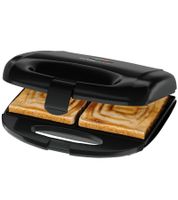 CLATRONIC ST 3814 Sandwich Toaster with Non-Stick Coating – 220–240 V, 680–820 W **B-Stock – Tested** – Black