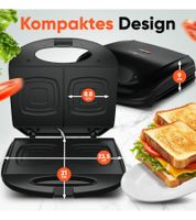 CLATRONIC ST 3814 Sandwich Toaster with Non-Stick Coating – 220–240 V, 680–820 W **B-Stock – Tested** – Black