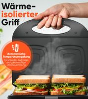 CLATRONIC ST 3814 Sandwich Toaster with Non-Stick Coating – 220–240 V, 680–820 W **B-Stock – Tested** – Black
