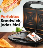 CLATRONIC ST 3814 Sandwich Toaster with Non-Stick Coating – 220–240 V, 680–820 W **B-Stock – Tested** – Black