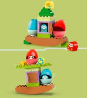 LEGO DUPLO Balancing and Stacking Tree with 2 Owl Figures & 2 Eggs – Toy Treehouse Set **B-Stock – Inspected** – Multicolored