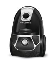 Rowenta Compact Power RO3945EA Bodenstaubsauger mit Beutel 900W, 3L Hygiene+ & 8,8m Aktionsradius **B-Ware – geprüft** in Schwarz