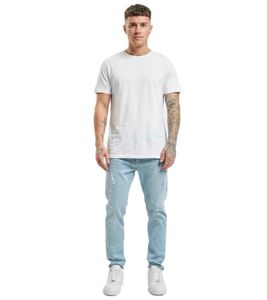 Jean homme 2Y Premium confortable, coupe droite slim, bleu (2YB5864)