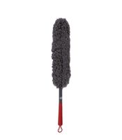 Plumeau en microfibre Dirt Devil XL avec poignée ergonomique, env. 12 x 4,5 x 59,5 cm **Produit de seconde main – Vérifié** Gris/Rouge