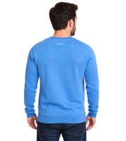 HACKETT LONDON GOLF Herren Baumwoll-Pullover Strick-Pullover mit V-Ausschnitt Langarm-Shirt HMX500 in Schwarz oder Blau
