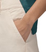 modische NIKE Damen Cargo-Hose Alltags-Hose Baumwoll-Hose in Hellgrau und Beige
