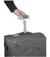 Hama electronic luggage scale for suitcases & travel luggage – max. 50 kg, battery included **B-stock – inspected** (Blue/Grey)