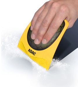 ADAC OKCars Eiskratzer mit patentierte Nachschneidetechnologie Auto-Eiskratzer 9050039 Gelb