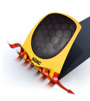 ADAC OKCars Eiskratzer mit patentierte Nachschneidetechnologie Auto-Eiskratzer 9050039 Gelb