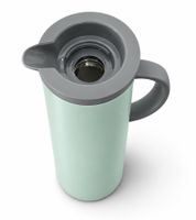 DR Home Division Isolierkanne 1L mit Glaskolben & Quick-Press-Verschluss, bis zu 12h heiß / 24h kalt **B-Ware – geprüft** in Mintgrün
