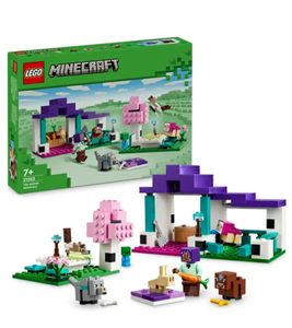 LEGO Minecraft Das Tierheim mit Ebenen-Biom Lego-Set 206 Teile 21253 Bunt