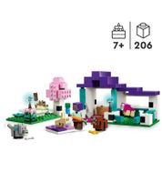 LEGO Minecraft Das Tierheim mit Ebenen-Biom Lego-Set 206 Teile 21253 Bunt